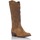 Chaussures Femme Equitation Dakota knee-high Boots DKT67 Marron