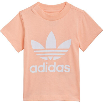 Vêtements Enfant T-shirts & Polos adidas running Originals Tee-shirt BABY  ORIGINALS TREFOIL Rose