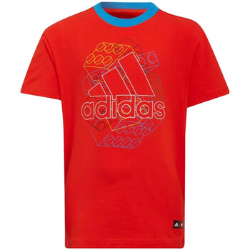 Vêtements Enfant mgh Adidas Originals H65673 mgh adidas Originals Tee-shirt ENFANT  CLASSIC LEGO® TEE Rouge