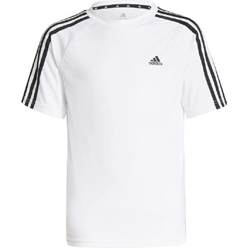 Vêtements Enfant mgh Adidas Originals H65673 mgh adidas Originals Tee shirt sport ENFANT  SERENO AEROREADY Blanc