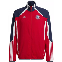 Vêtements Vestes de survêtement adidas Originals Veste Football HOMME  FC BAYERN TG WOV JKT Multicolore