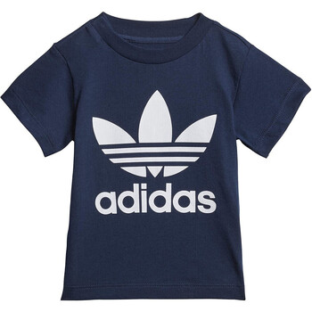 Vêtements Enfant T-shirts & Polos adidas Originals Tee-shirt BABY  TREFOIL TEE Bleu