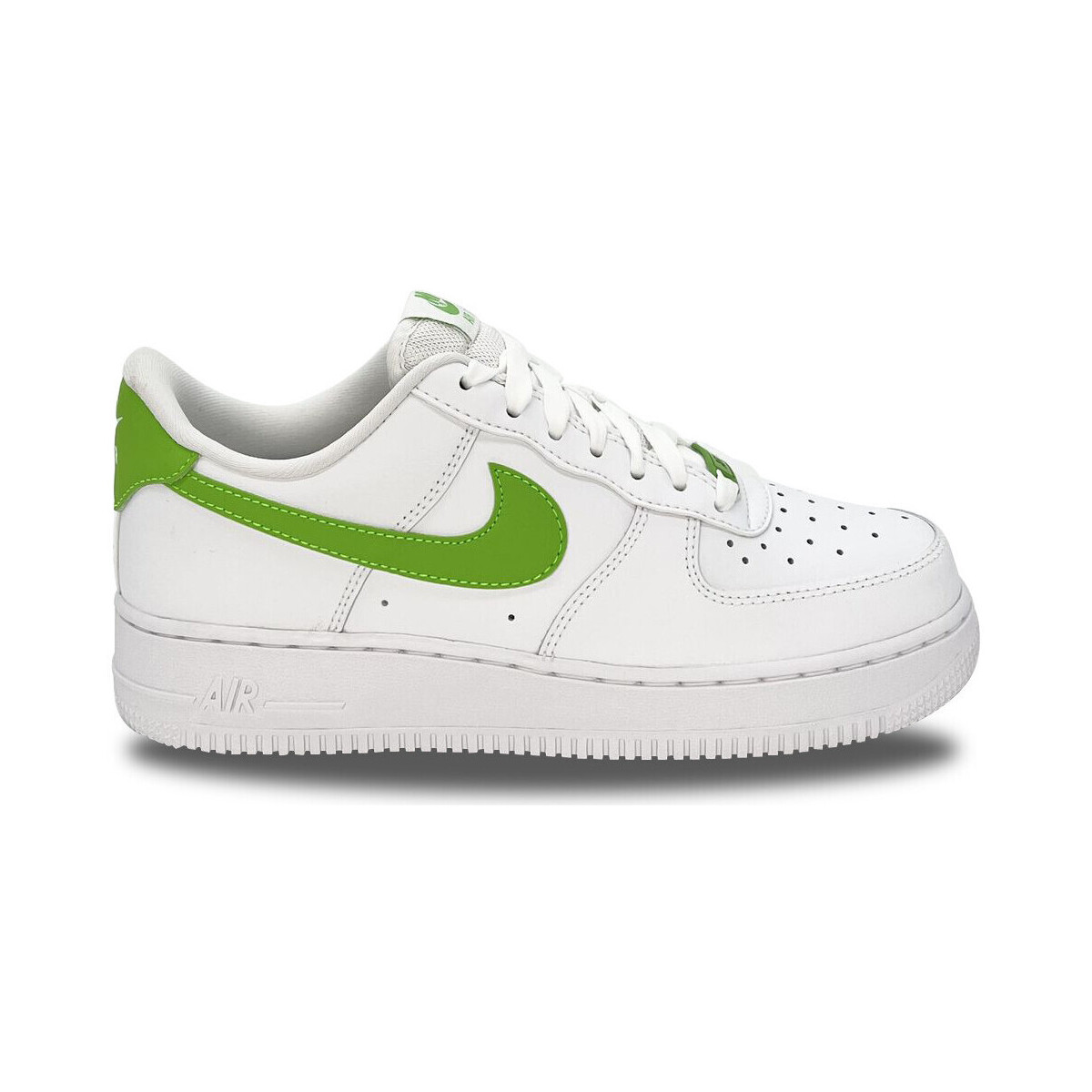 Chaussures Femme Baskets basses Nike Air Force 1 '07 Low White Action Green Blanc