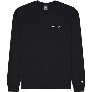 Vêtements Homme T-shirts & Polos Champion Crewneck Long Sleeve T-Shirt Noir