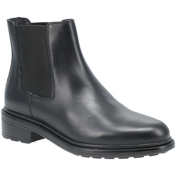 Chaussures Femme Boots Geox WALK PLEASURE D36TGE BLACK Noir
