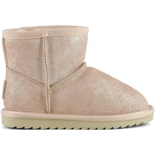 Chaussures Fille Boots Colors of California ugg boot Rose
