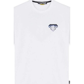 Vêtements Homme T-shirts & Polos Iuter Metal Logo Tee Blanc