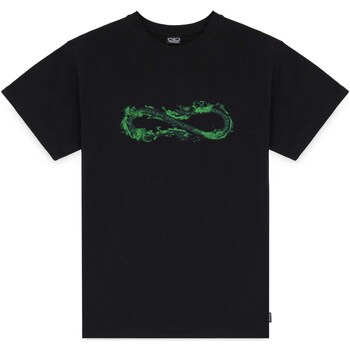Vêtements Homme T-shirts & Polos Propaganda T-Shirt Logo Fire Noir