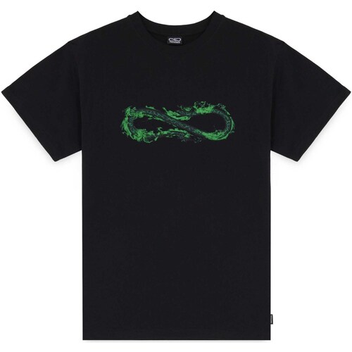 Vêtements Homme T-shirts & Polos Propaganda T-Shirt Logo Fire Noir