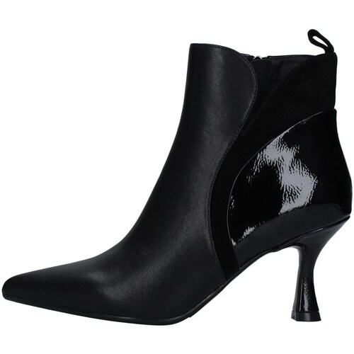 Chaussures Femme Bottines Luciano Barachini PL112A Noir