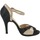 Chaussures Femme Sandales et Nu-pieds L'angolo 374PL.01 Noir