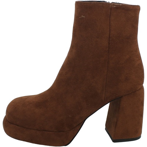 Chaussures Femme Low boots L'angolo 4512001I3.02 Marron
