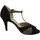 Chaussures Femme Sandales et Nu-pieds L'angolo 460PL.01 Noir