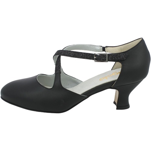 Chaussures Femme Coton Du Monde L'angolo 2080T5.01 Noir