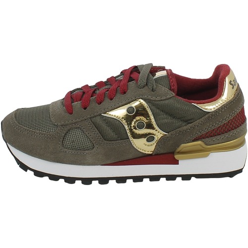 Chaussures Femme Baskets mode Saucony Snack S1108765.02 Marron