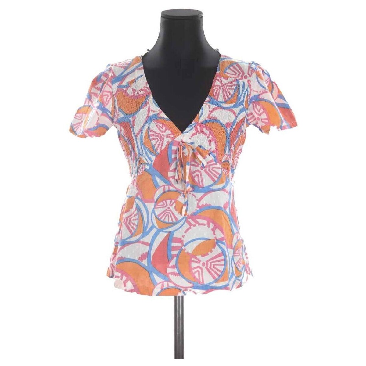 Vêtements Femme Débardeurs / T-shirts sans manche Antik Batik Blouse en coton Multicolore
