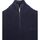 Vêtements Homme Sweats Gant Pull Demi-Zip Mix Laine Marine Bleu
