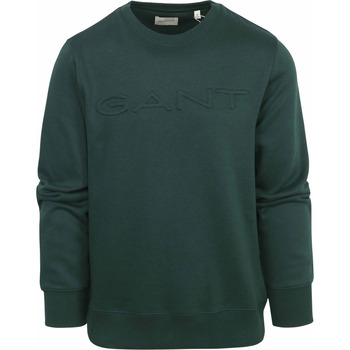 Vêtements Homme Sweats Gant Pullover Embossed Logo Vert Foncé Vert