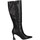 Chaussures Femme Bottines Francescomilano D10-05A Bottes Femme Noir