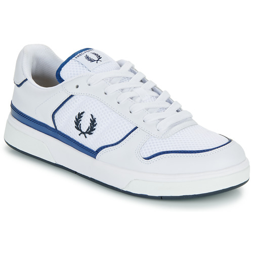 Chaussures Homme Baskets basses Fred Perry Graphic Tape Backpack Blanc / Bleu