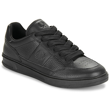 Fred Perry B440 TEXTURED Leather Noir