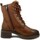 Chaussures Femme Boots Tamaris Femme Chaussures, Bottine en Cuir, Lacets - 26293 Marron