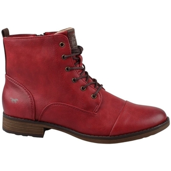 Chaussures Femme Bottines Mustang 1359502 Rouge