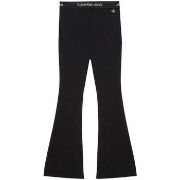 Vêtements Fille Leggings Calvin Klein Jeans 153088VTAH23 Noir