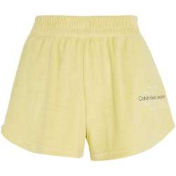 Vêtements Femme Shorts / Bermudas Calvin Klein Jeans 153100VTAH23 Jaune