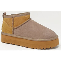 Chaussures Baskets mode Colors of California PLATFORME TAUPE Marron