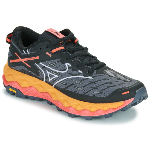 Chaussures Femme Running / trail safety Mizuno WAVE MUJIN 10 Noir / Orange