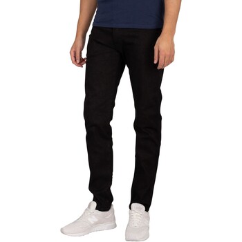 Vêtements Homme skinny-cut Jeans slim Replay Jean slim Anbass Noir