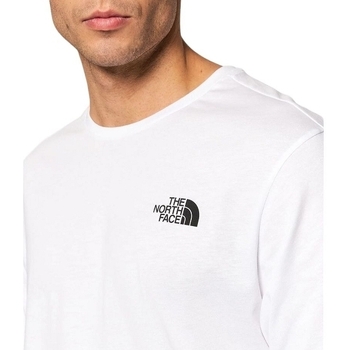 The North Face M LS SIMPLE DOME TEE Blanc