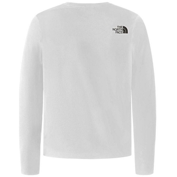 The North Face TEEN GRAPHIC L/S TEE 2 Blanc