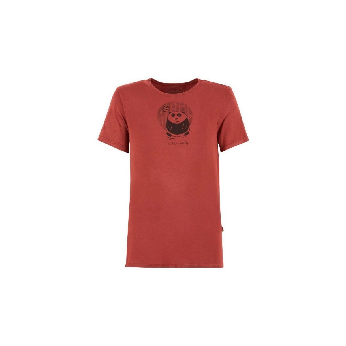 Vêtements Homme T-shirts manches courtes E9 T-shirt Bamb Homme Paprika Rouge