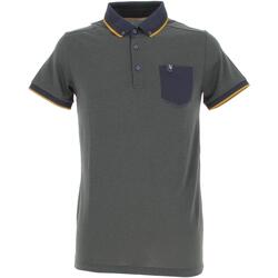 Polo Ralph Lauren Slim fit oxford-skjorte med knapper og spillerlogo i gråmeleret
