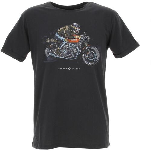 Vêtements Homme Newlife - Seconde Main Benson&cherry Legendary t-shirt mc Noir