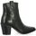 Chaussures Femme Boots Exit Boots cuir Noir