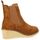 Chaussures Femme Boots Creator Creat Boots cuir velours Marron