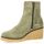 Chaussures Femme Boots Creator Creat Boots cuir velours Beige