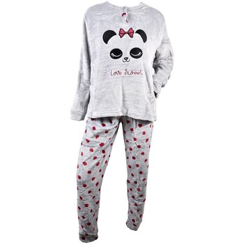 Vêtements Femme Pyjamas / Chemises de nuit Ozabi Q1550 POLAIRE GR Gris