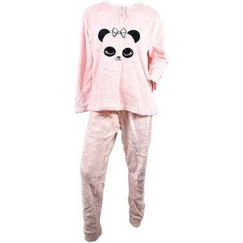 Vêtements Femme Pyjamas / Chemises de nuit Ozabi Q1550 POLAIRE RO Rose
