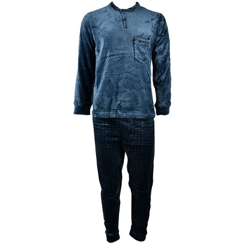 Vêtements Homme Pyjamas / Chemises de nuit Ozabi POLAIRE ECO 2535 VE Vert