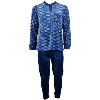 Vêtements Homme Pyjamas / Chemises de nuit Ozabi POLAIRE ECO 2540 BL Bleu
