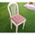 Maison & Déco Galettes de chaise Soleil D'Ocre VICHY ROUGE Rouge