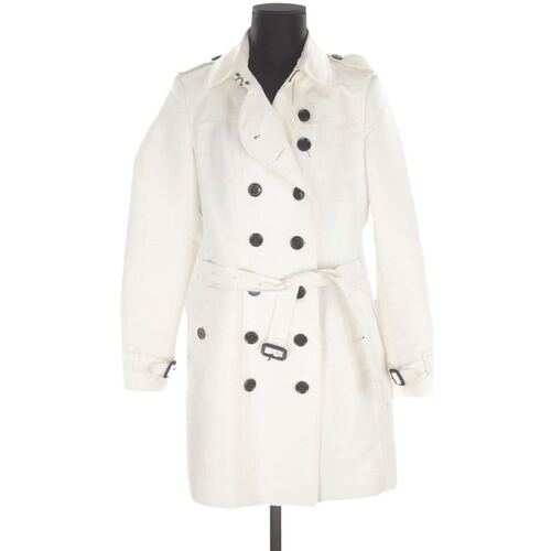 Vêtements Femme Manteaux Burberry pocket Trench-coat Blanc