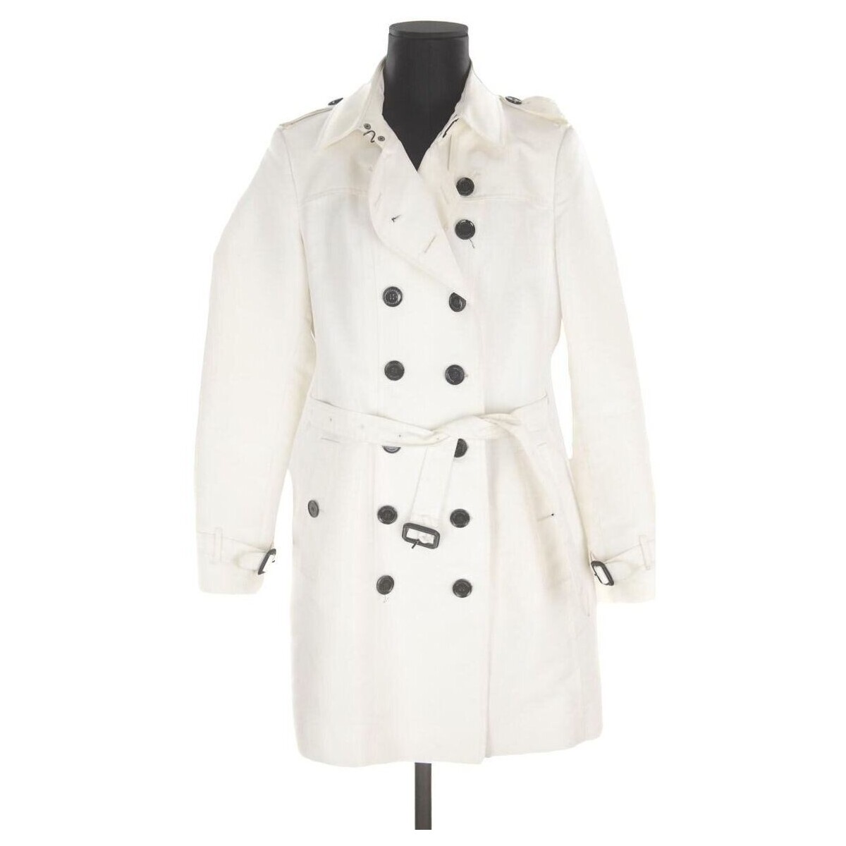 Vêtements Femme Manteaux Burberry Trench-coat Blanc