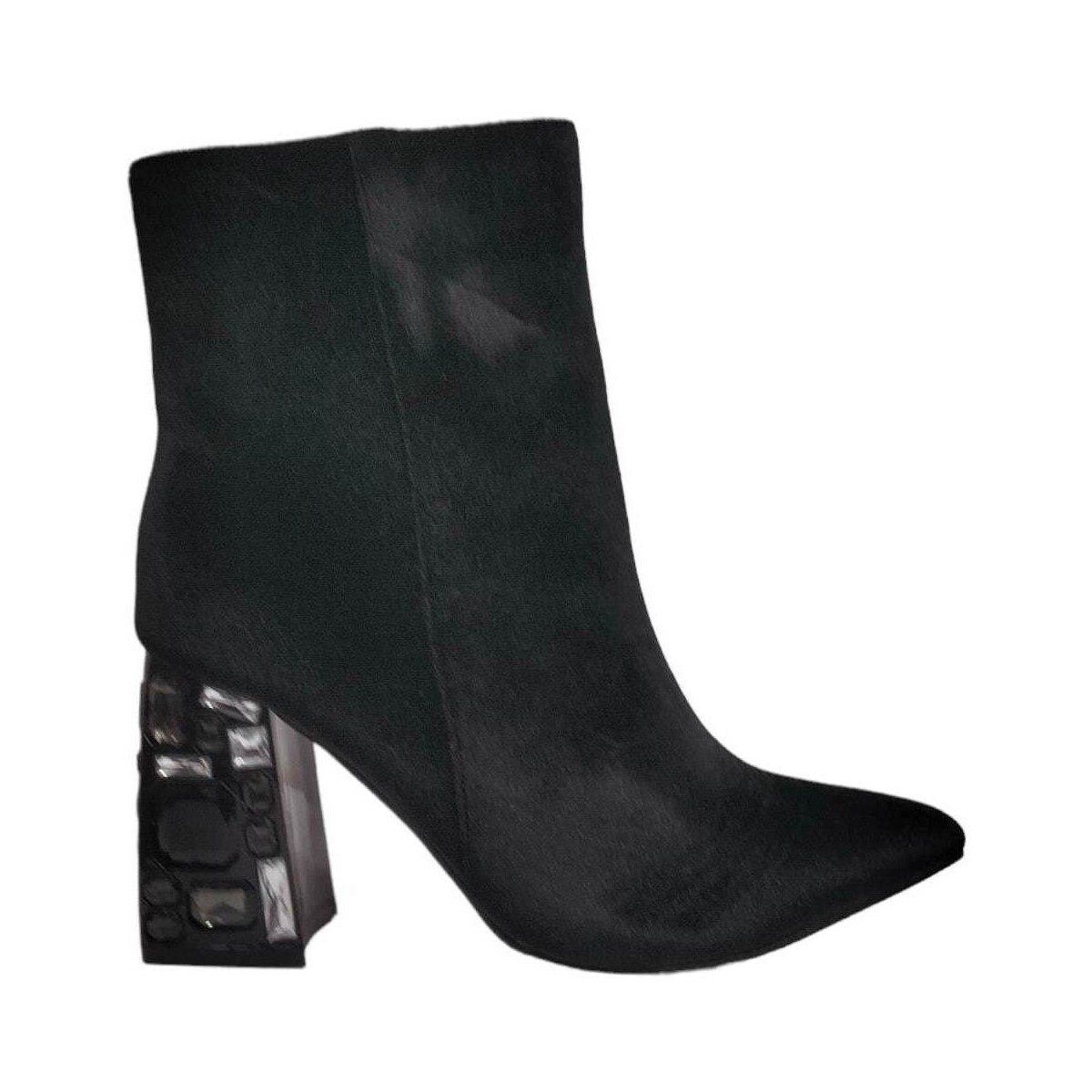 Chaussures Femme Bottines Menbur 24360-nero Noir