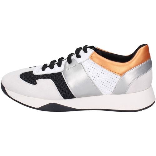 Chaussures Femme Baskets mode Geox EY20 Gris