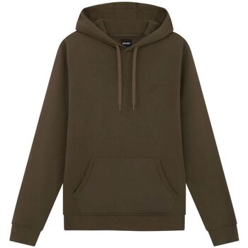 sweat-shirt lyle & scott  ml416ton tonal pullover hoodie-w485 olive 